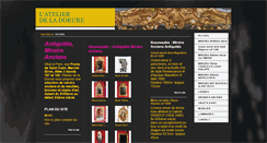 Desktop Screenshot of latelierdeladorure.com